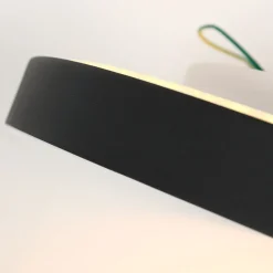 Deckenleuchten|Led Lampen*Steinhauer LED Deckenlampe Schwarz Weiß B:40 cm 2700 K rund