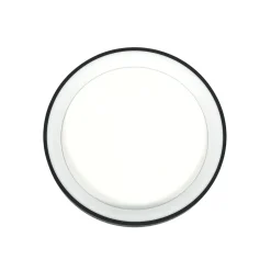 Steinhauer LED Deckenlampe Schwarz Weiß Ø28 cm 2700 K wohnlich< Deckenleuchten|Led Lampen