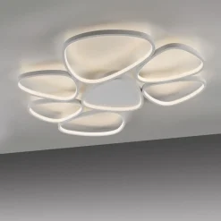 Deckenleuchten|Led Lampen*Just Light LED Deckenlampe Weiß Metall 3000 K 6100 lm L:92 cm