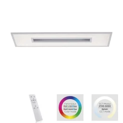 Just Light LED Deckenlampe Weiß RGB Licht dimmbar 2700-5000 K 34 W< Flurlampen|Bürolampen