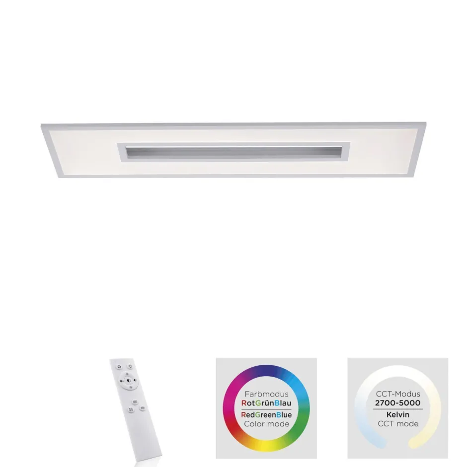 Just Light LED Deckenlampe Weiß RGB Licht dimmbar 2700-5000 K 34 W< Flurlampen|Bürolampen