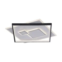 Deckenleuchten|Flurlampen*Paul Neuhaus LED Deckenlampe Weiß Schwarz warmweiß 3000 K 4900 lm