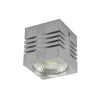 Led Lampen|Spots*Strühm LED Deckenleuchte 5,5 cm breit Aufputz in Silber klein
