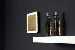 Eco-Light LED Deckenleuchte Aluminium Gold Schwarz 3000 K B:25 cm< Wohnzimmerlampen|Metall Lampen