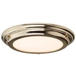 Elstead LED Deckenleuchte ANISA Bad in Messing IP54 Ø36cm< Deckenleuchten|Led Lampen