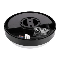 Strühm LED Deckenleuchte außen D: 21 cm IP65 Schwarz Weiß 4100 K< Badezimmer Lampe|Feuchtraumleuchten