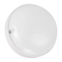 Badezimmer Lampe|Feuchtraumleuchten*Strühm LED Deckenleuchte außen rund Ø 16 cm klein IP65 Weiß 3900 K