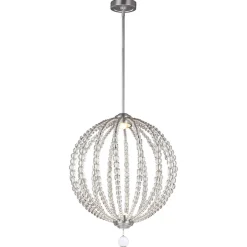 Deckenleuchten|Led Lampen*Elstead LED Deckenleuchte BINUM Glas Ø51cm kürzbar Lampe