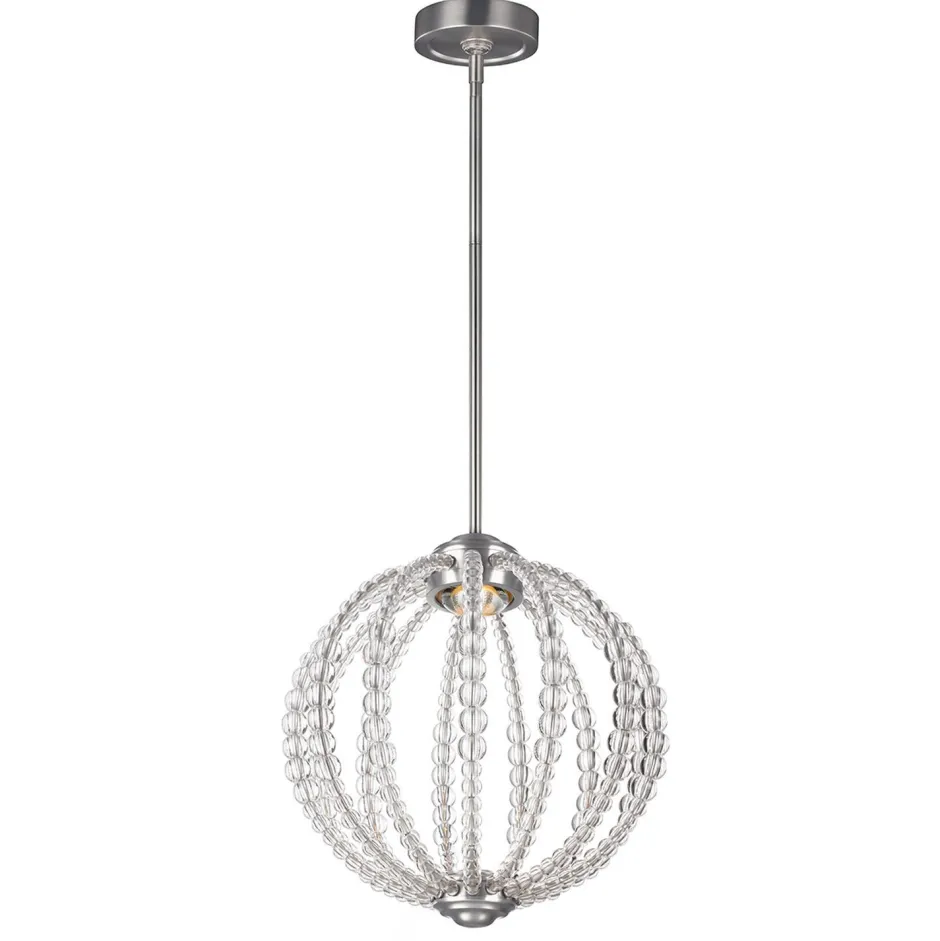 Elstead LED Deckenleuchte BINUM Kugel Ø35cm kürzbar Lampe< Deckenleuchten|Led Lampen