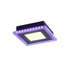 Flurlampen|Wohnzimmerlampen*Just Light LED Deckenleuchte dimmbar RBG Farbwechsel Fernbedienung