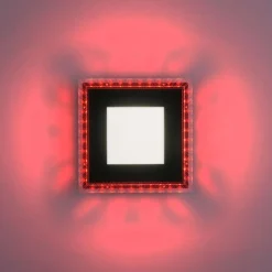 Flurlampen|Wohnzimmerlampen*Just Light LED Deckenleuchte dimmbar RBG Farbwechsel Fernbedienung