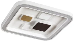 Deckenleuchten|Led Lampen*Rabalux LED Deckenleuchte Dimmbar Chrom Fernbedienung 40W