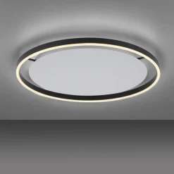 Deckenleuchten|Flurlampen*Just Light LED Deckenleuchte dimmbar Anthrazit Ø58,5 cm 3650 lm
