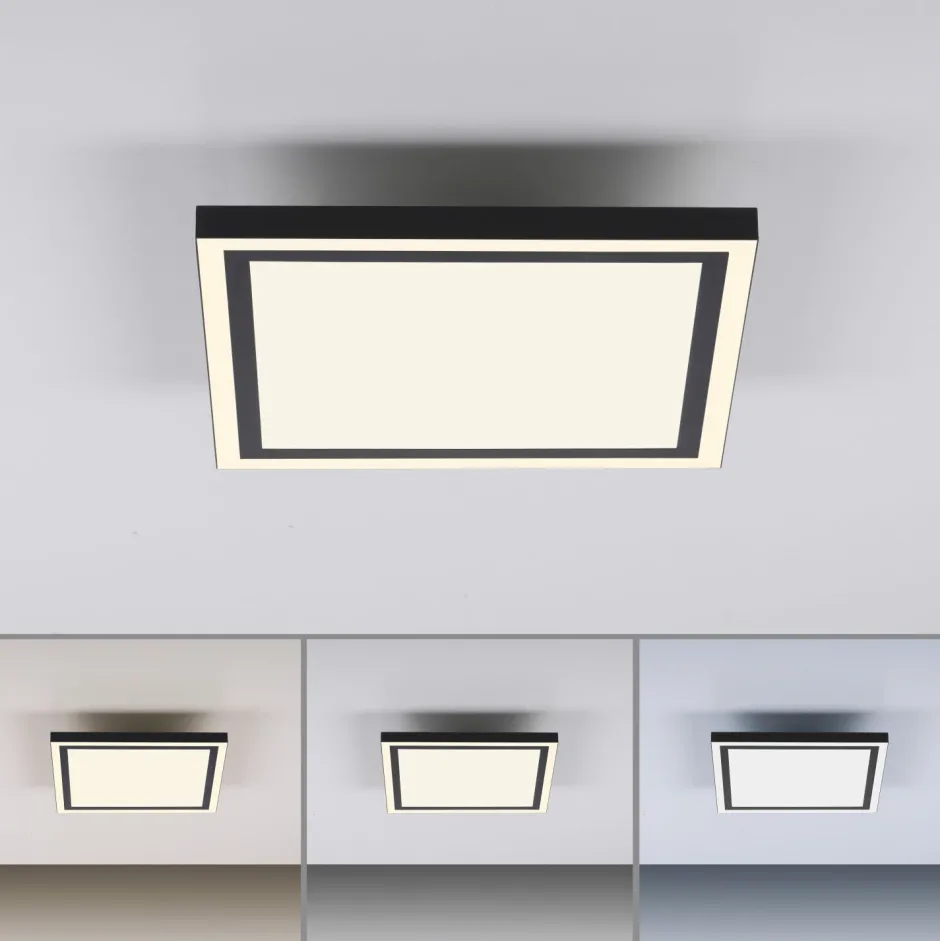 Just Light LED Deckenleuchte Fernbedienung 2700-5000 K dimmbar< Flurlampen|Bürolampen