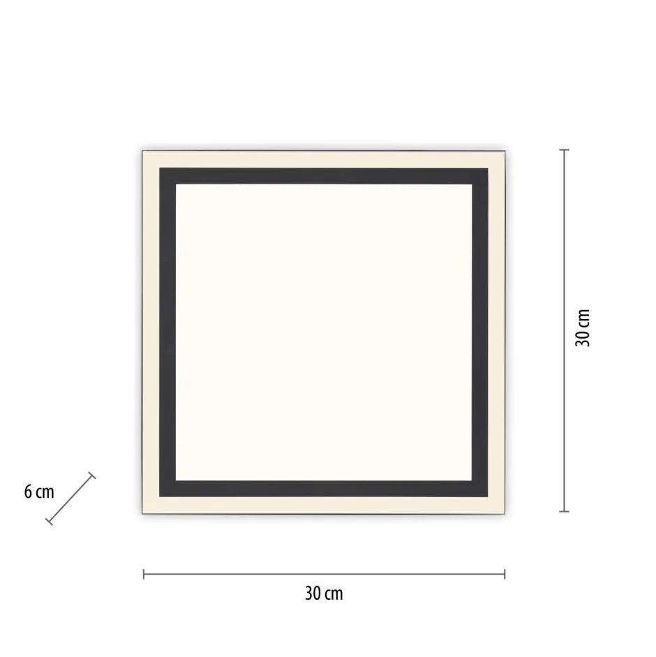 Just Light LED Deckenleuchte Fernbedienung 2700-5000 K dimmbar< Flurlampen|Bürolampen