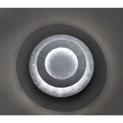 Deckenleuchten|Flurlampen*Paul Neuhaus LED Deckenleuchte in Blattsilber Metall 18 W Ø40 cm