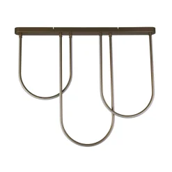 Searchlight LED Deckenleuchte Metall Bögen Modern 3000 K in Bronze< Bürolampen|Wohnzimmerlampen