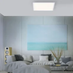 Just Light LED Deckenleuchte mit Bewegungsmelder L:44,5 cm 2100 lm< Flurlampen|Wohnzimmerlampen