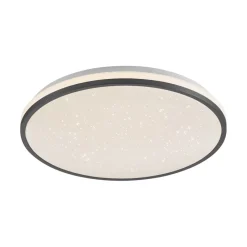 Just Light LED Deckenleuchte Nachthimmel Schwarz 3000 K dimmbar< Deckenleuchten|Led Lampen