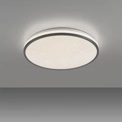 Just Light LED Deckenleuchte Nachthimmel Schwarz 3000 K dimmbar< Deckenleuchten|Led Lampen
