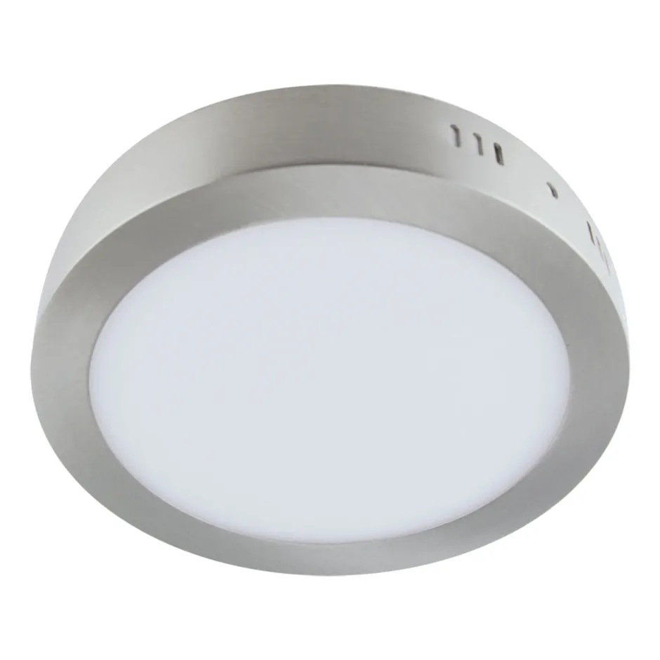 Strühm LED Deckenleuchte rund D: 22,5 cm Chrom Weiß 4000 K 2010 lm< Deckenleuchten|Led Lampen