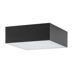 Nowodvorski LED Deckenleuchte Schwarz 3000 K B: 11 cm klein quadratisch< Deckenleuchten|Led Lampen
