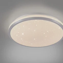 Deckenleuchten|Flurlampen*Just Light LED Deckenleuchte Sternenhimmel Silber 1380 lm dimmbar
