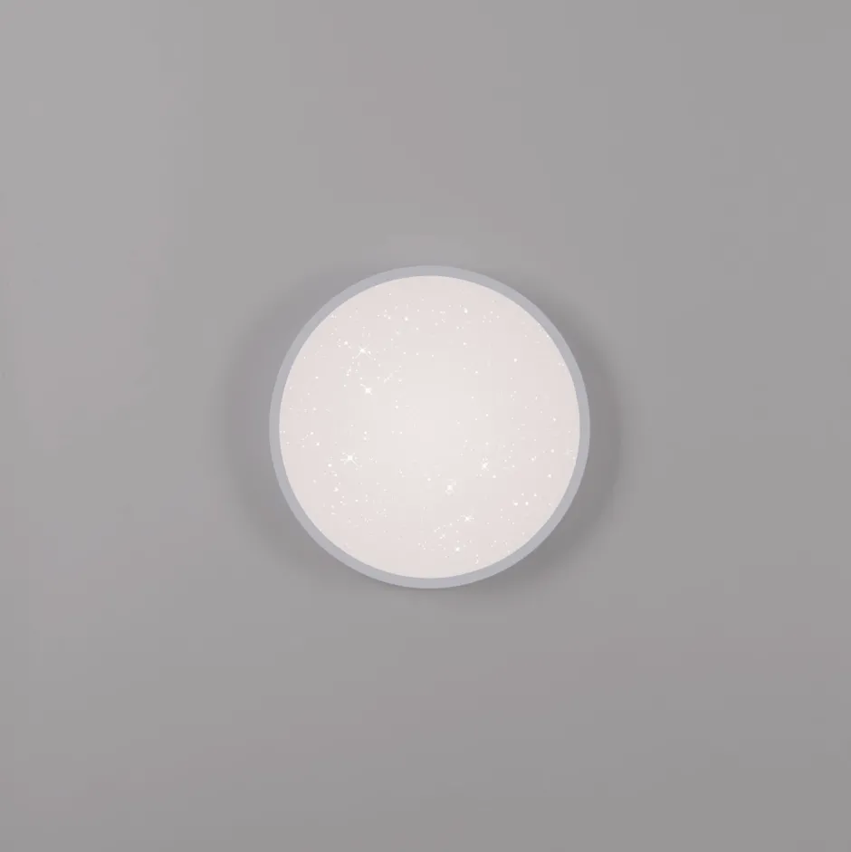 Deckenleuchten|Flurlampen*Just Light LED Deckenleuchte Sternenhimmel Silber 1380 lm dimmbar