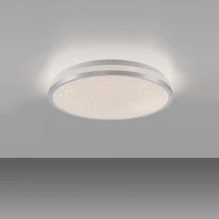 Deckenleuchten|Flurlampen*Just Light LED Deckenleuchte Sternenhimmel Silber 1380 lm dimmbar