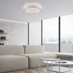 Deckenleuchten|Flurlampen*Just Light LED Deckenleuchte Sternenhimmel Silber 1380 lm dimmbar