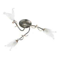 Deckenleuchten|Flurlampen*Elstead LED Deckenleuchte VAJA Schwarz 3xEG9 Vintage Lampe