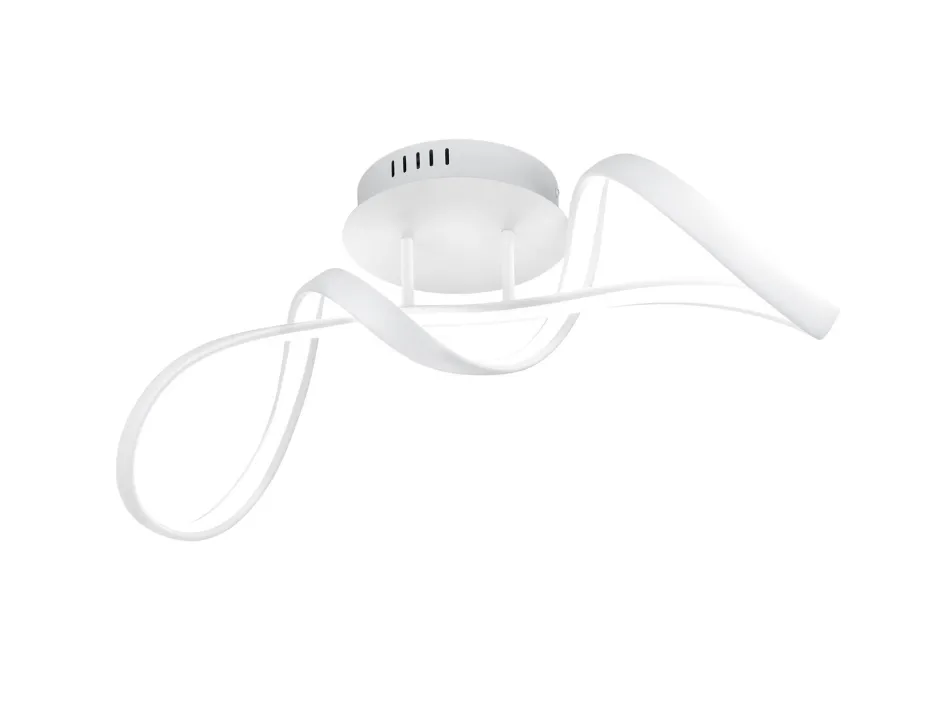 Flurlampen|Bürolampen*Trio Reality LED Deckenleuchte Weiß dimmbar L:60 cm 28 W 3400 lm