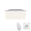 Just Light LED Deckenleuchte Weiß Dimmer 20 W Fernbedienung< Wohnzimmerlampen|Schlafzimmer Lampen