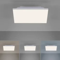 Just Light LED Deckenleuchte Weiß Dimmer 20 W Fernbedienung< Wohnzimmerlampen|Schlafzimmer Lampen
