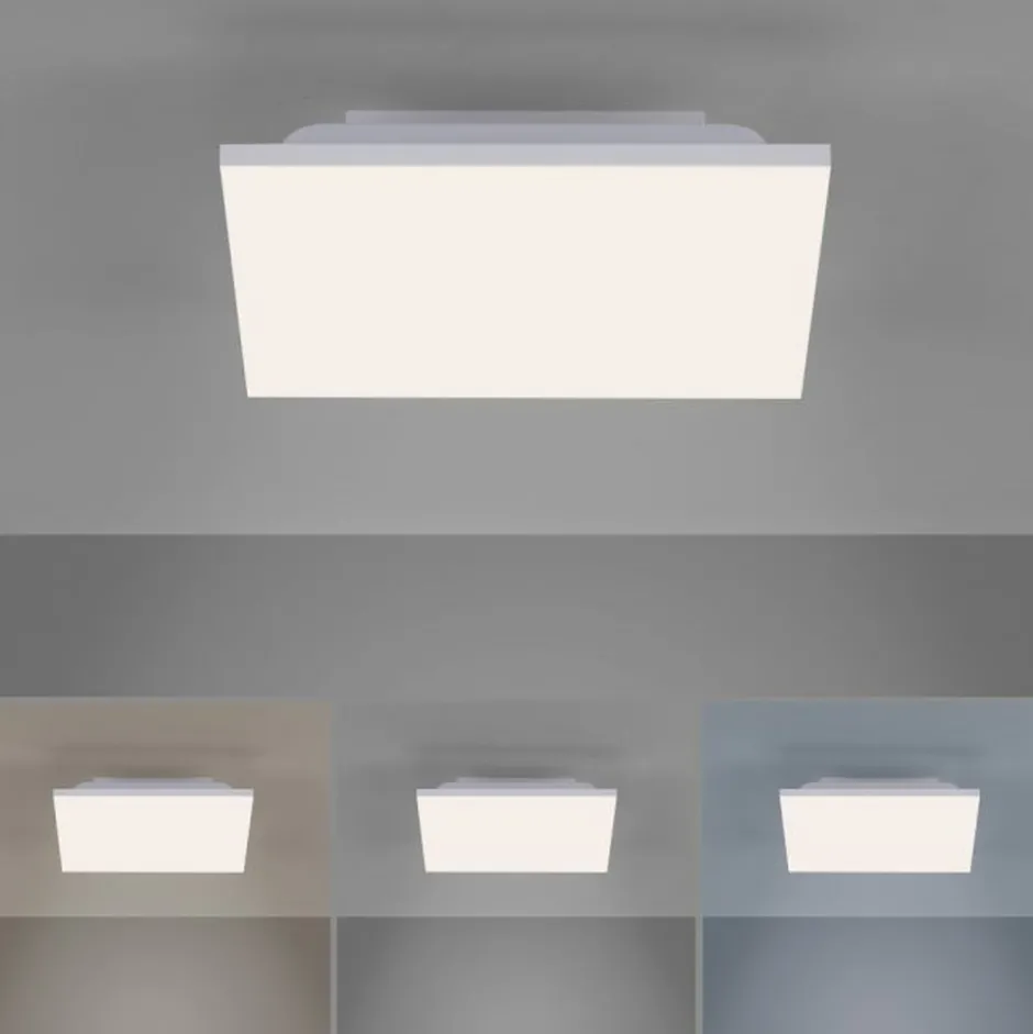 Just Light LED Deckenleuchte Weiß Dimmer 20 W Fernbedienung< Wohnzimmerlampen|Schlafzimmer Lampen