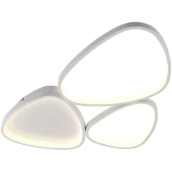 Just Light LED Deckenleuchte Weiß Metall 3000 K 3800 lm L:69,5 cm< Deckenleuchten|Led Lampen