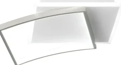 Eco-Light LED Deckenleuchte Weiß Silber 40 W 4800 lm L:42 cm< Wohnzimmerlampen|Metall Lampen