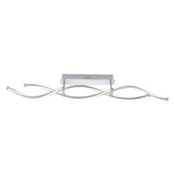 Paul Neuhaus LED Deckenleuchte Wellen 2-flammig dimmbar 35 W 107 cm< Deckenleuchten|Led Lampen