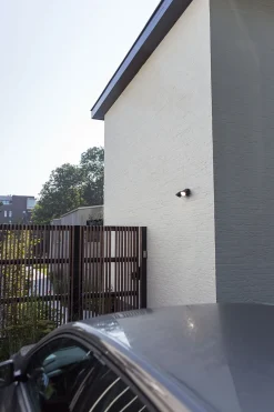 Metall Lampen|Led Außenleuchten*Eco-Light LED Deckenspot verstellbar IP54 Schwarz 4000 K L:25 cm