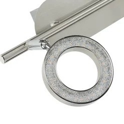 Kristalllampen|Moderne Lampen*WOFI LED Deckenstrahler länglich 34 cm 2-flammig Wohnzimmer