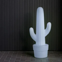 Newgarden LED Dekolampe außen Farbwechsel dimmbar 100 cm IP65 Kaktus< Metall Lampen|Wegeleuchten