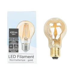 Leuchtmittel*Sigor LED Edison Lampe Fassung E27 Filament Leuchtmittel - LM106