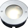 Eco-Light LED Einbaustrahler Aluminium IP67 rund Ø12 cm Nickel< Led Außenleuchten|Moderne Außenleuchten