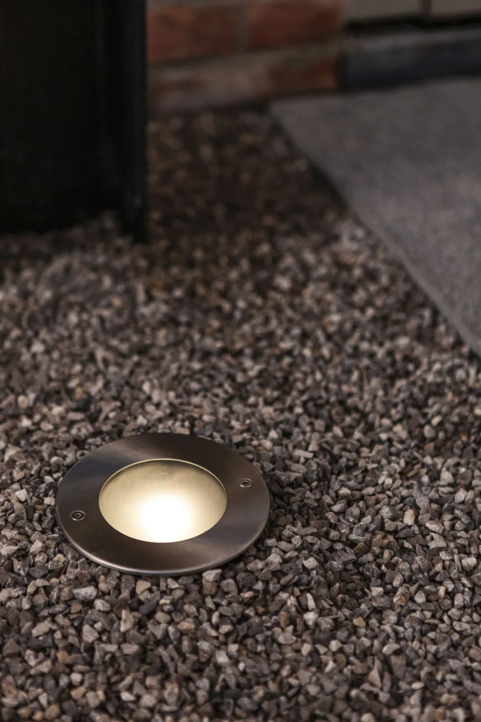 Eco-Light LED Einbaustrahler Aluminium IP67 rund Ø12 cm Nickel< Led Außenleuchten|Moderne Außenleuchten