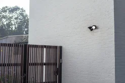 Metall Lampen|Led Außenleuchten*Eco-Light LED Gartenspot Aluminium Bewegungssensor IP54 flexibel