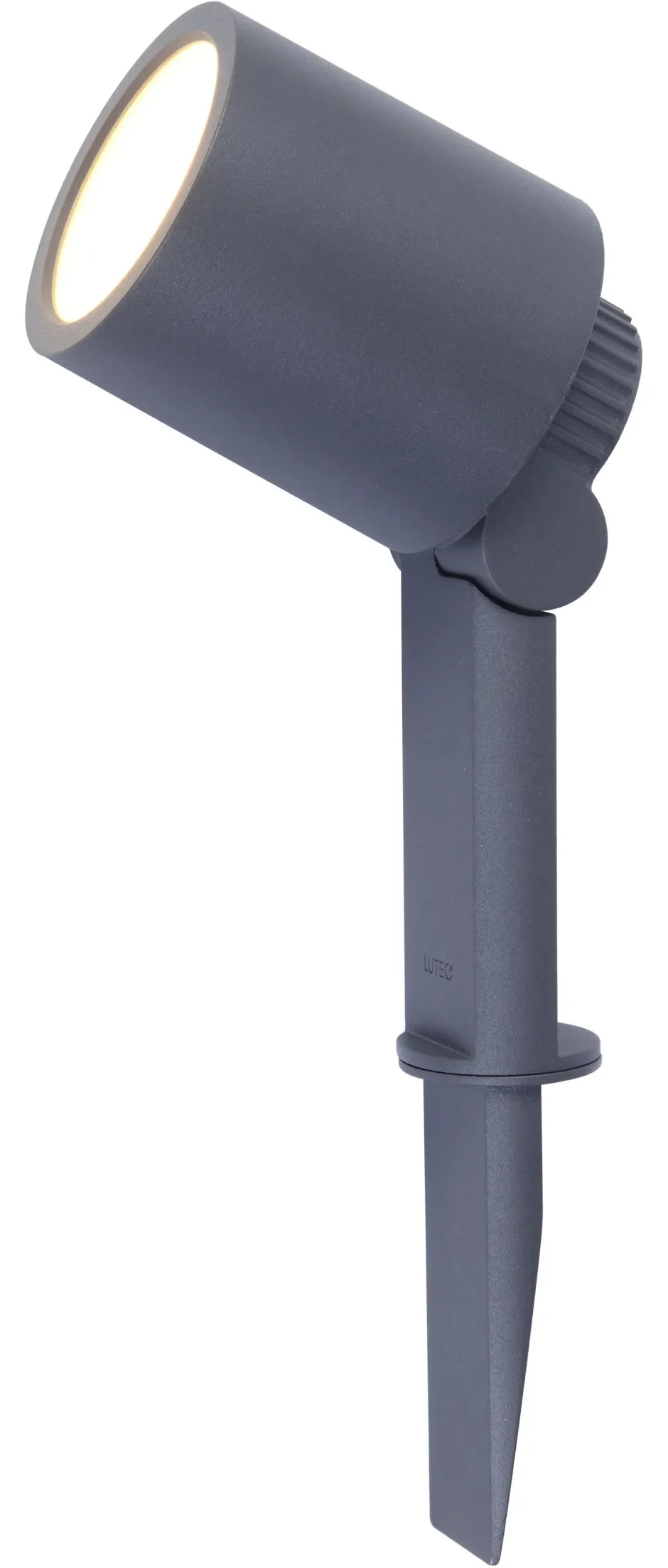 Metall Lampen|Led Außenleuchten*Eco-Light LED Gartenstrahler Aluminium verstellbar Erdspieß IP54