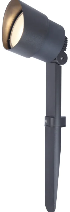 Metall Lampen|Led Außenleuchten*Eco-Light LED Gartenstrahler Aluminium verstellbar Erdspieß IP54
