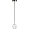 Elstead LED Hängelampe DARINA Nickel Ø11cm Pendelleuchte< Hängelampen|Wohnzimmerlampen