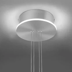 Paul Neuhaus LED Hängelampe Glasschirm dimmbar Fernbedienung 4350 lm< Wohnzimmerlampen|Glaslampen