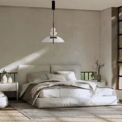 Maytoni LED Hängelampe Metall Glas H: max. 358 cm Schwarz BRUNO< Hängelampen|Led Lampen